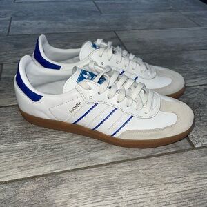 adidas Samba 'White Lucid Blue' - IG2339 Men’s size 8.5